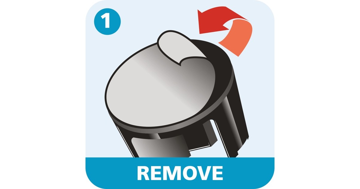 tesa Tischabroller Easy Cut Compact + 1 Rolle kristall-klar(schwarz)