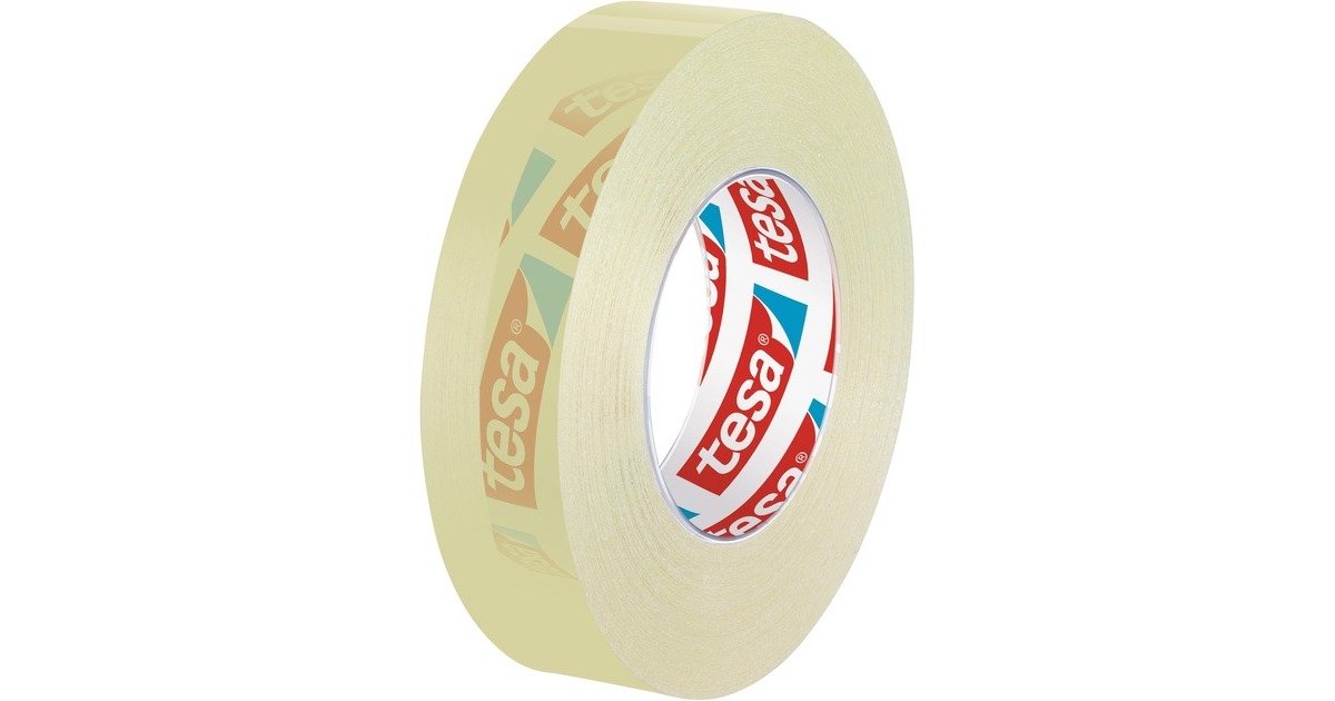 tesa tesafilm transparent, 12 Rollen, 12mm, Office Box, Klebeband(transparent, 33 Meter)